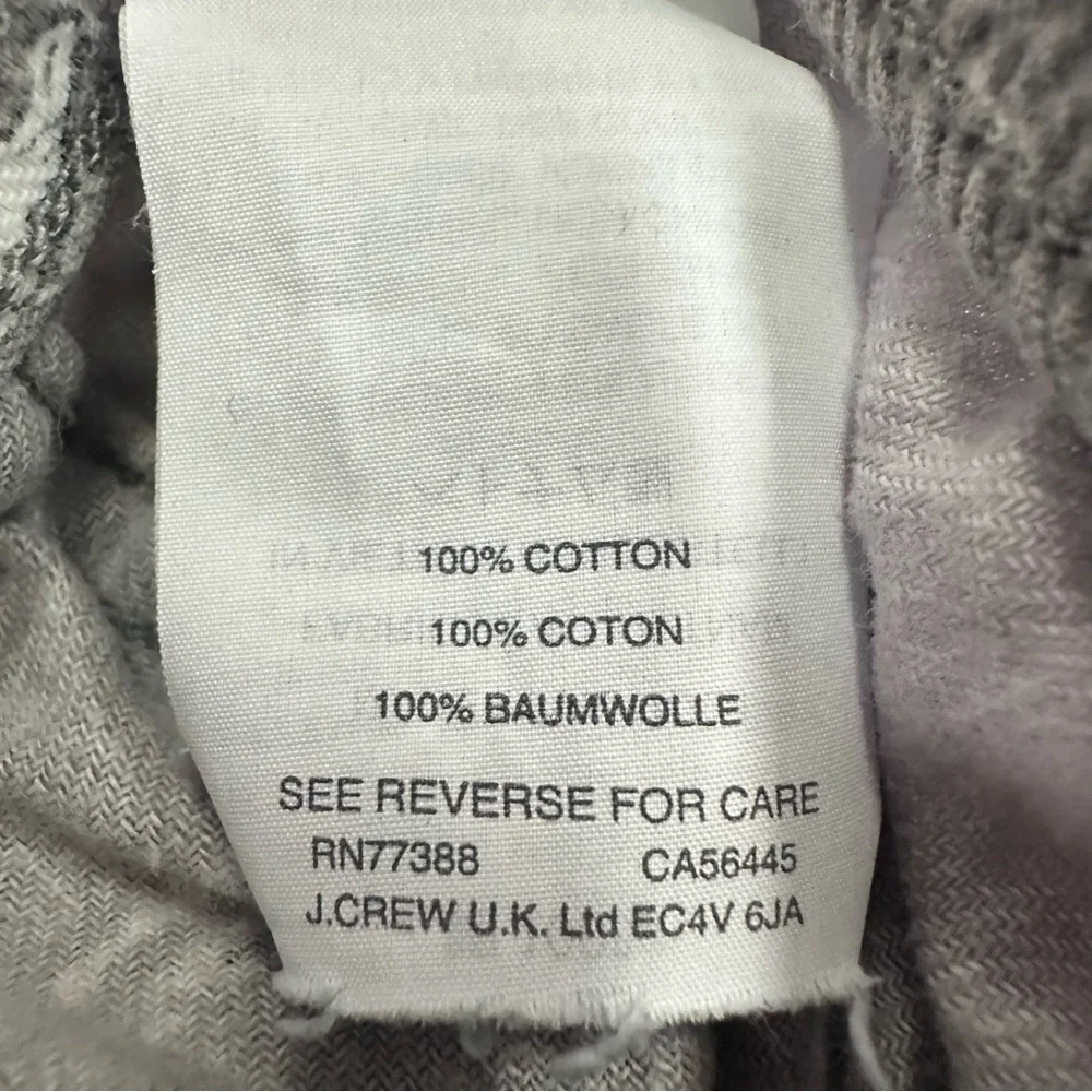 J. Crew crew flannel